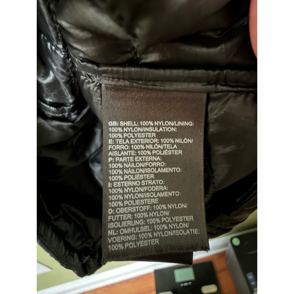 The North Face Womens Thermoball Quilted Puffer Vest Black XL Insulated Zip Up - Picture 5 of 8